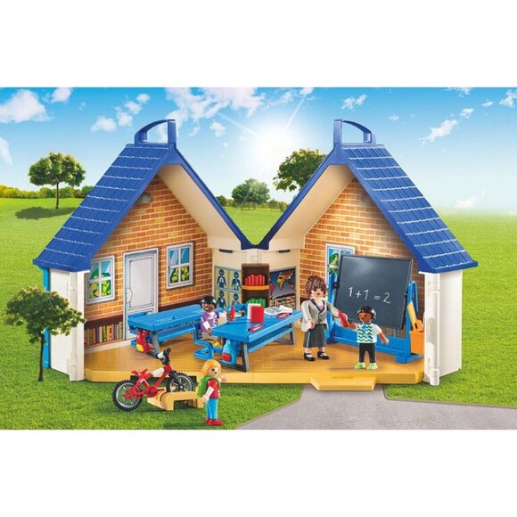 Playmobil Portable School Set – Learn and Have Fun on the Go! - Picture 1 of 5